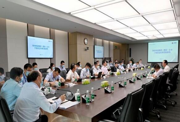 中國電建集團(tuán)公司黨委副書記、總經(jīng)理丁焰章到電建國際公司調(diào)研
