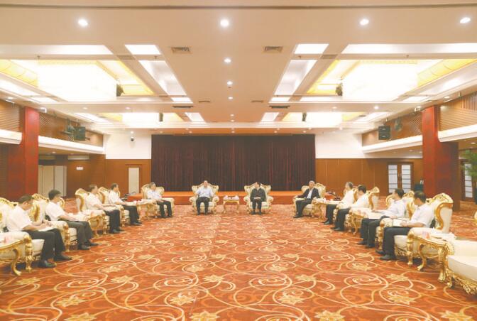 河南省委書記王國生、省長尹弘會見國家電網(wǎng)董事長、黨組書記毛偉明