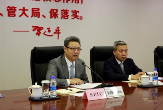 錢智民會見西門子總裁凱颯、西門子能源公司總裁布魯赫