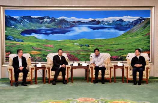 錢智民拜會吉林省委書記巴音朝魯、省長景俊海并調(diào)研吉電股份