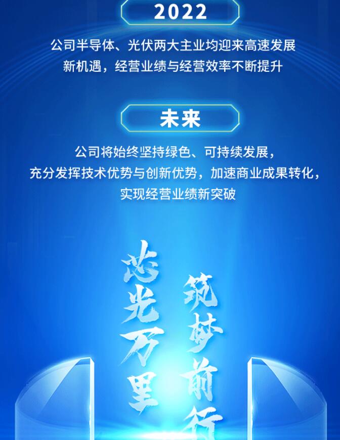 中環(huán)股份2021年度及2022年一季度報(bào)告：2022年Q1營收133.68億，同比增長79.13%！