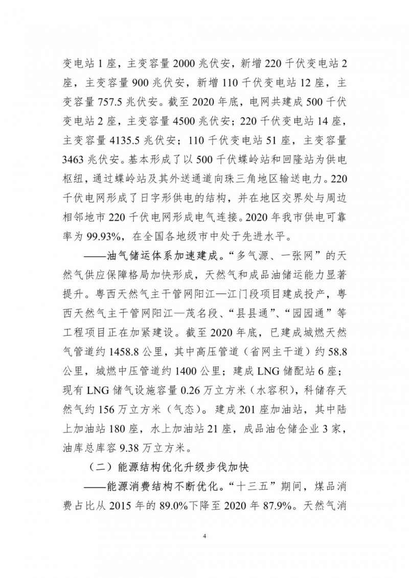 著力打造多元清潔能源供應體系！廣東陽江市發(fā)布《能源發(fā)展“十四五”規(guī)劃》（征求意見稿）