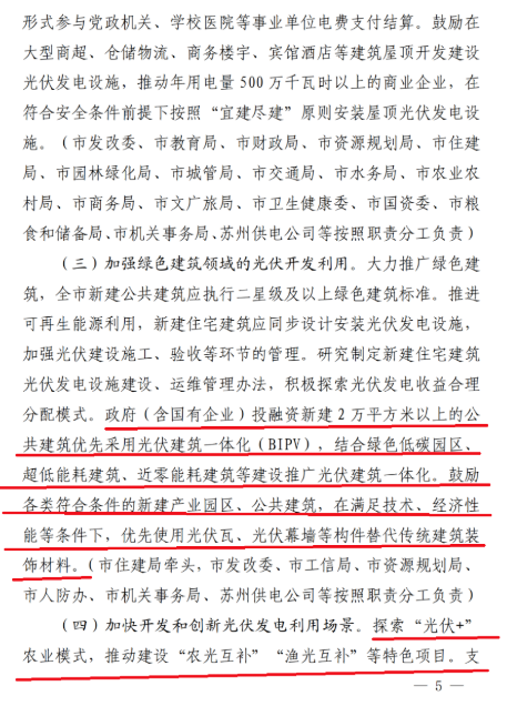 蘇州：國(guó)企廠房100%安裝分布式光伏！