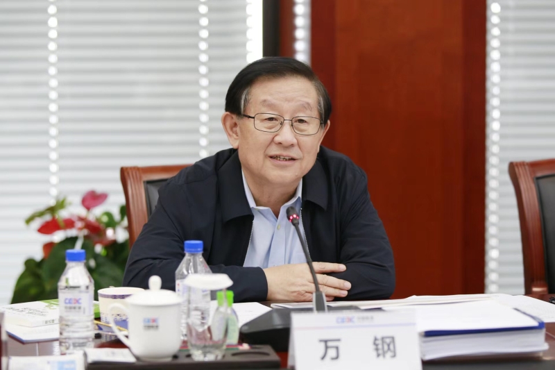 全國政協(xié)副主席、中國科協(xié)主席萬鋼帶隊到中國能建調(diào)研