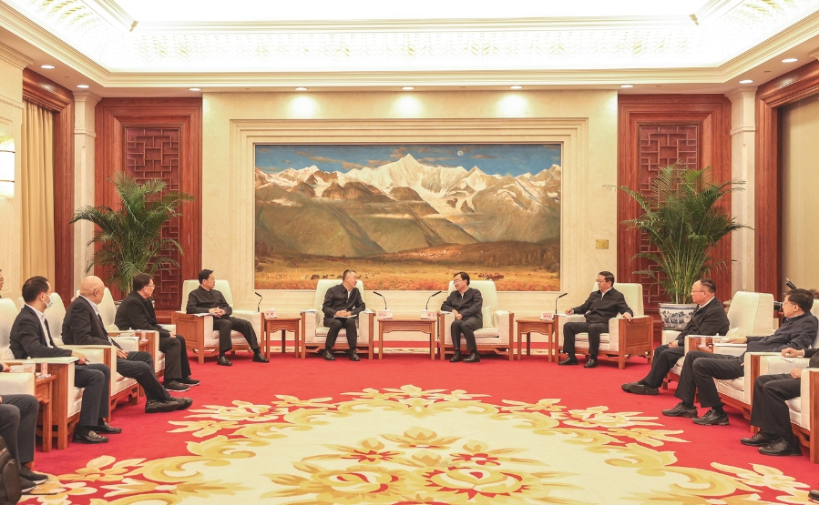雷鳴山、韓君拜會(huì)云南省委書記王寧、省長(zhǎng)王予波