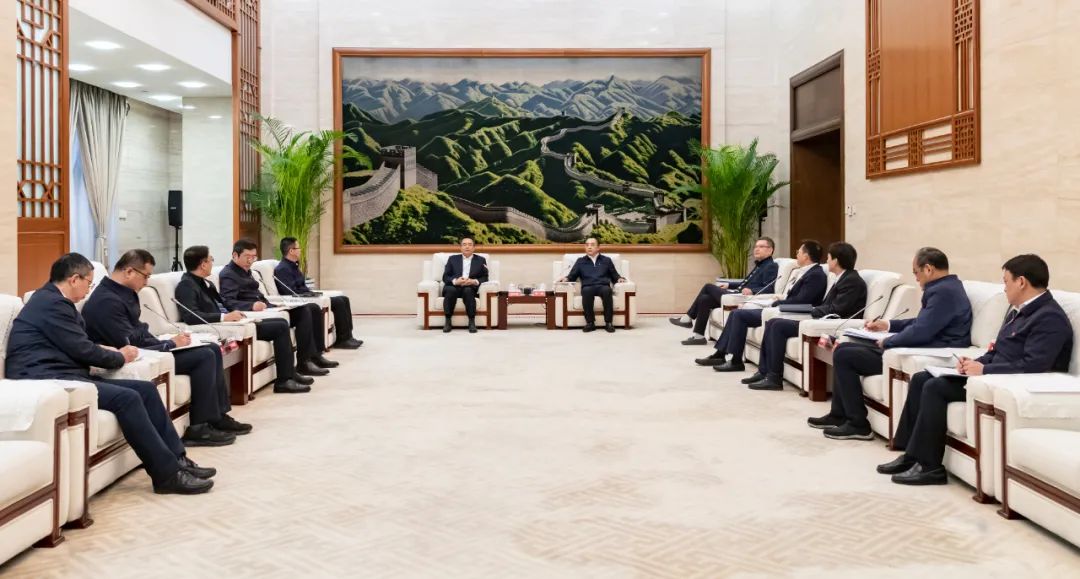 大唐集團(tuán)黨組書記、董事長(zhǎng)鄒磊會(huì)見哈電集團(tuán)黨委書記、董事長(zhǎng)曹志安