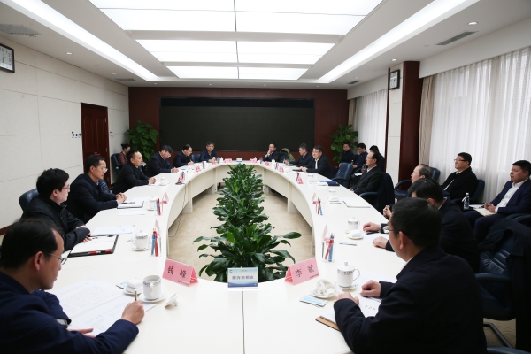 中國電建黨委書記、董事長丁焰章拜會水利部黨組書記、部長李國英