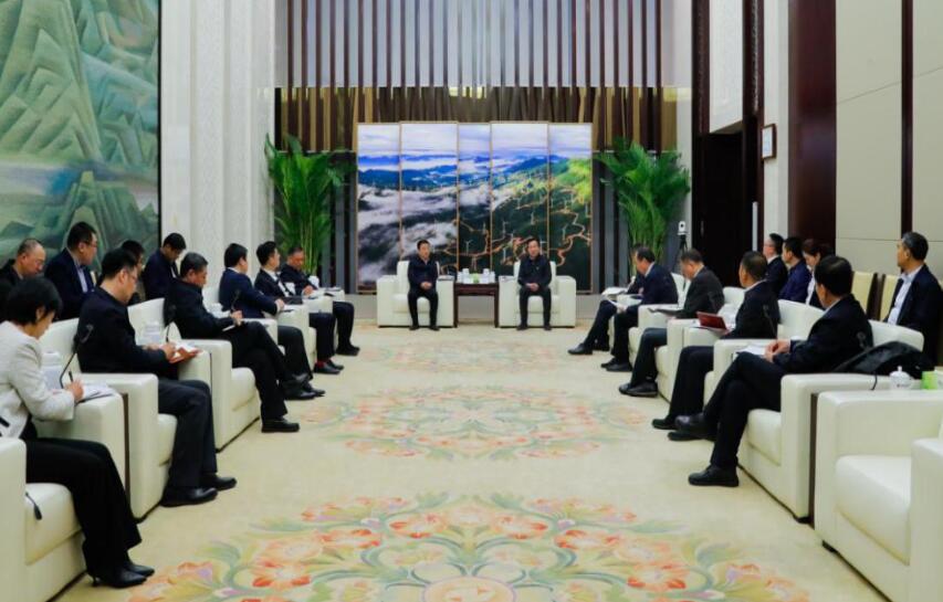 國家電投黨組書記、董事長劉明勝會見遼寧省委常委、沈陽市委書記王新偉